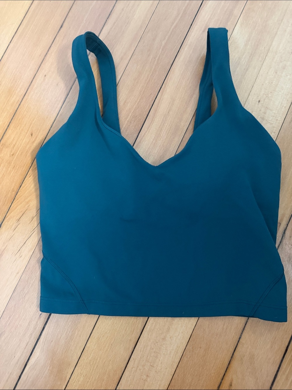 Lululemon align Women’s Teal Scoop Neck Bralette